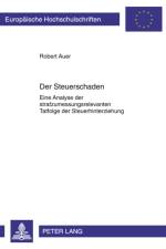 Der Steuerschaden af Robert Auer