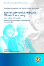 Juedisches Leben Und Akademisches Milieu in Braunschweig