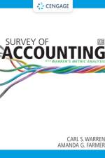 Survey of Accounting af Carl (University of Georgia Warren