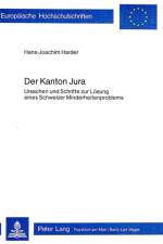 Der Kanton Jura af Harder Hans-Joachim Harder