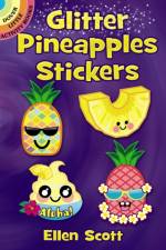 Glitter Pineapples Stickers af Ellen Scott
