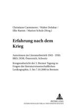 Erfahrung nach dem Krieg