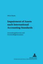 Impairment of Assets Nach International Accounting Standards af Oliver Beyhs