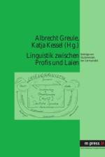 Linguistik Zwischen Profis Und Laien