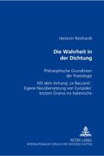 Die Wahrheit in der Dichtung af Heinrich Reinhardt