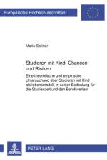 Studieren Mit Kind - Chancen Und Risiken af Marie Sellner