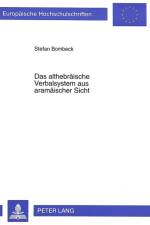 Das Althebraische Verbal System af Stefan Bombeck