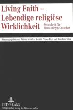 Living Faith - Lebendige religioese Wirklichkeit