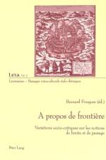 A propos de frontiere