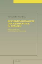 Bestandsaufnahme Der Germanistik in Spanien