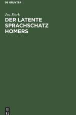 Der Latente Sprachschatz Homers af Jos Stark