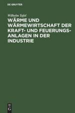 Warme Und Warmewirtschaft Der Kraft- Und Feuerungs-Anlagen in Der Industrie af Wilhelm Tafel