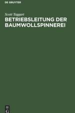 Betriebsleitung Der Baumwollspinnerei af Scott Wilhelm Taggart Bauer