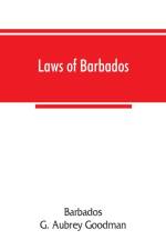 Laws of Barbados af Barbados