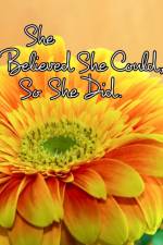 She Believed She Could, So She Did af June Bug Journals
