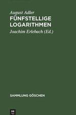 Funfstellige Logarithmen