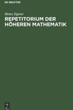 Repetitorium Der Hoeheren Mathematik af Heinz Egerer