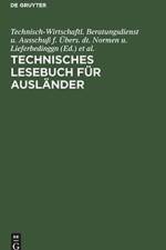 Technisches Lesebuch Fur Auslander