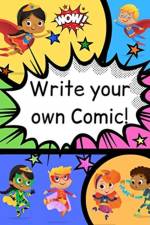 How to Write Your own Comic Book with Black Panels for Creative Kids af Angharad Thompson Rees