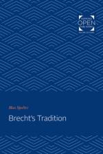 Brecht's Tradition af Max Spalter