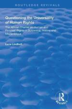 Questioning the Universality of Human Rights af Lone Lindholt