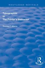 Typographia af Thomas F. Adams
