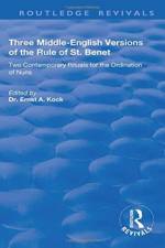 Three Middle-English Versions of the Rule of St. Benet af Ernst A. Kock