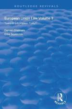 European Union Law af Damian Chalmers