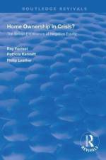 Home Ownership in Crisis? af Ray Forrest