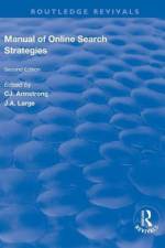 Manual of Online Search Strategies