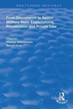 From Dissonance to Sense af Thomas Wilhelmsson