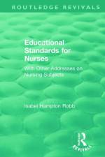 Educational Standards for Nurses af Isabel Hampton Robb