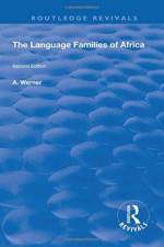 The Language Families Of Africa af A Werner