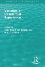 Routledge Revivals: Varieties of Residential Experience (1975)