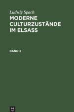 Moderne Culturzustande im Elsass af Ludwig Spach