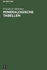 Mineralogische Tabellen af P Groth