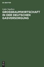Grossraumwirtschaft in Der Deutschen Gasversorgung af Luder Segelken