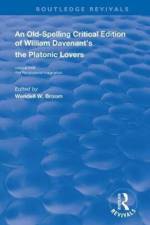 William Davenant’s The Platonic Lovers