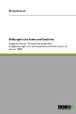 Philosophische Texte und Gedichte af Michael Krischak