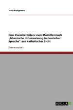 Eine Zwischenbilanz zum Modellversuch 
