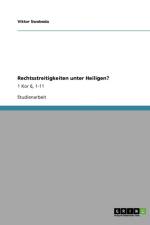 Rechtsstreitigkeiten unter Heiligen? af Viktor Swoboda