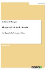 Kleinwindkraft in der Praxis af Christian Kirchweger
