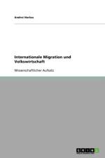 Internationale Migration und Volkswirtschaft af Andrei Horlau