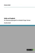 Kafka auf Englisch af Florian Arleth