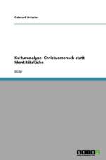 Kulturanalyse af Gebhard Deissler