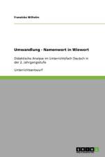 Umwandlung - Namenwort in Wiewort af Franziska Wilhelm