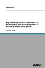 Key leadership traits of an effective CIO for managing and developing teams in culturally diverse work groups af Andreas Weth
