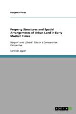 Property Structures and Spatial Arrangements of Urban Land in Early Modern Times af Benjamin Veser
