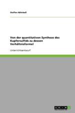 Von der quantitativen Synthese des Kupfersulfids zu dessen Verhaltnisformel af Steffen Nohrba