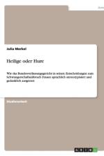 Heilige oder Hure af Julia Merkel